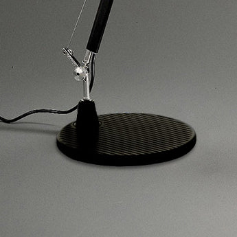 Artemide Tolomeo table base cm. 20 for Tolomeo MINI Black