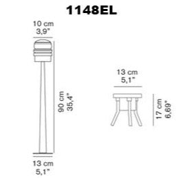 Oluce Fresnel outdoor ground
