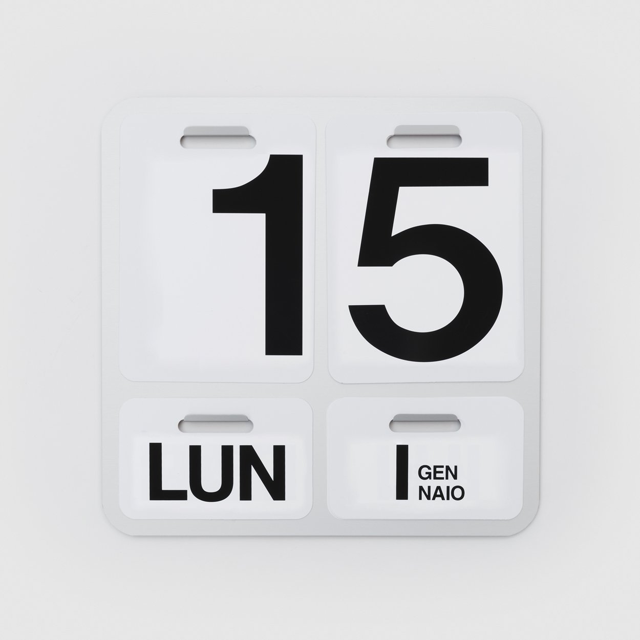 Danese Milano Formosa calendario perpetuo