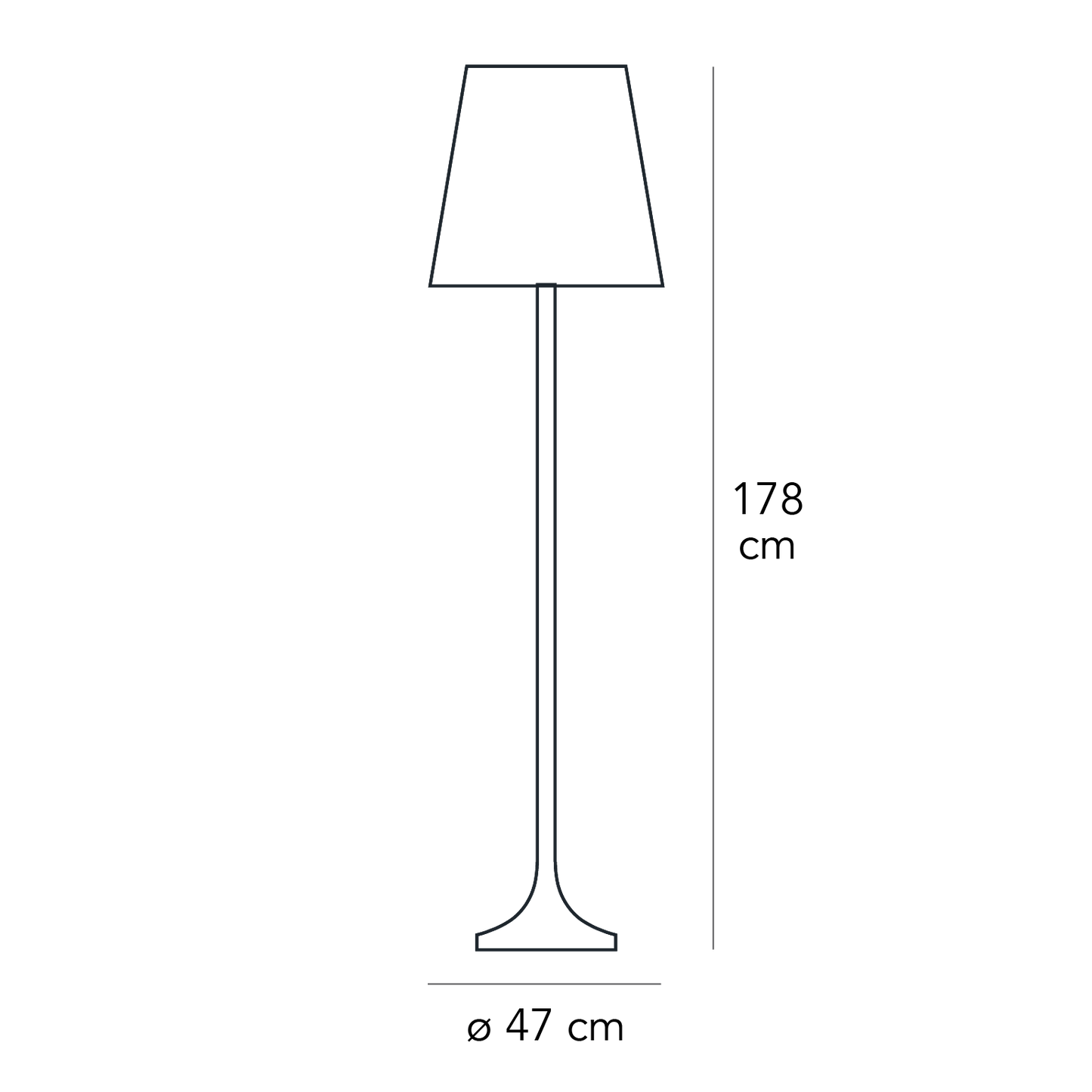 Fontana Arte Lumen terra Vetro di ricambio diffusore paralume