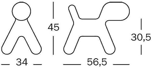 Magis - Puppy Medium - Cane astratto