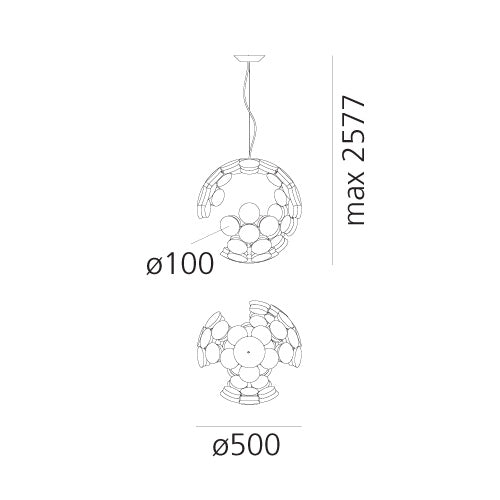 Artemide Scopas suspension