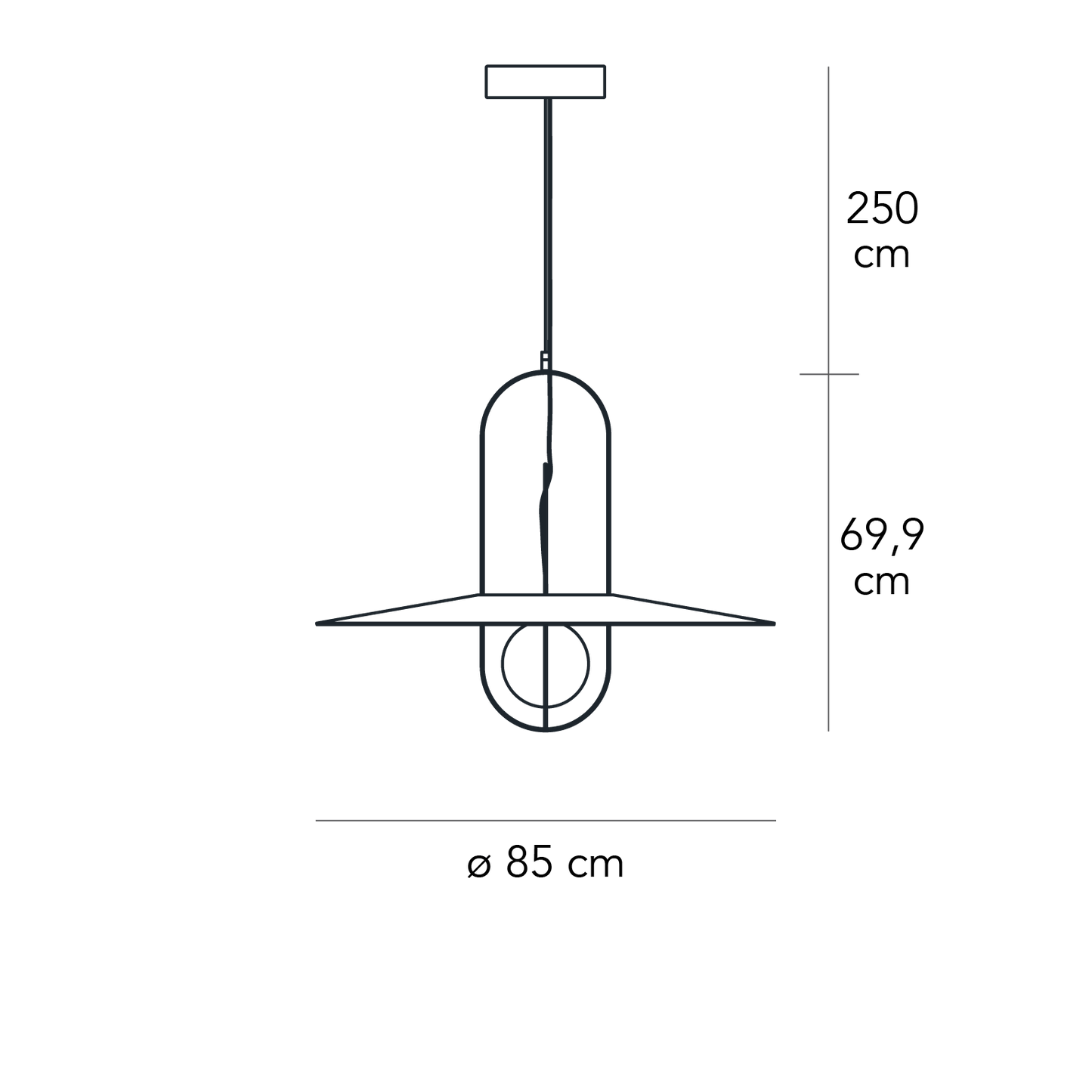 Fontana Arte Setareh Glass Grande sospensione
