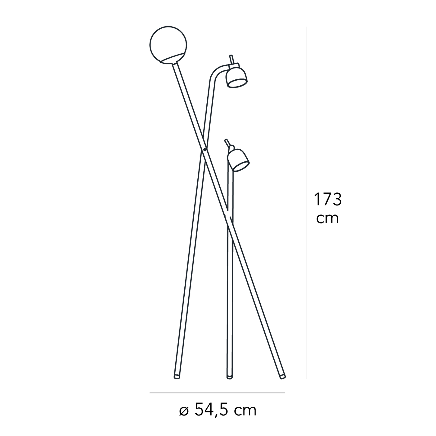Fontana Arte Tripod terra