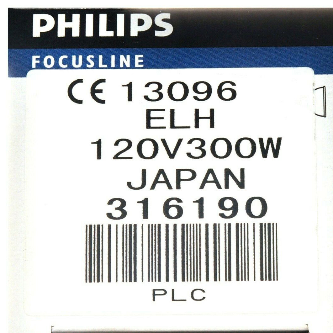 Philips 13096 ELH 120v 300w GY5.3