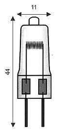 "Wimex 4203094S 12v 50w GY6.35"