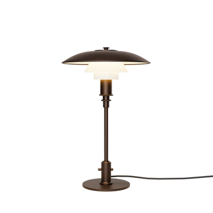 Louis Poulsen PH 3/2 Aged Brass Opal tavolo