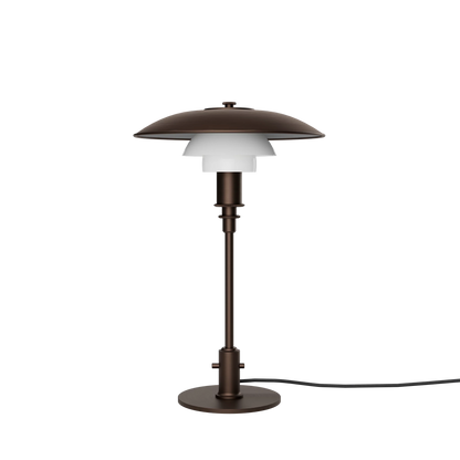 Louis Poulsen PH 3/2 Aged Brass Opal tavolo