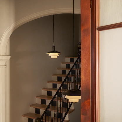 Louis Poulsen PH 3/3 Aged Brass Opal Sospensione