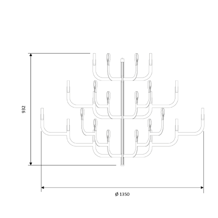 Luceplan J-us sospensione