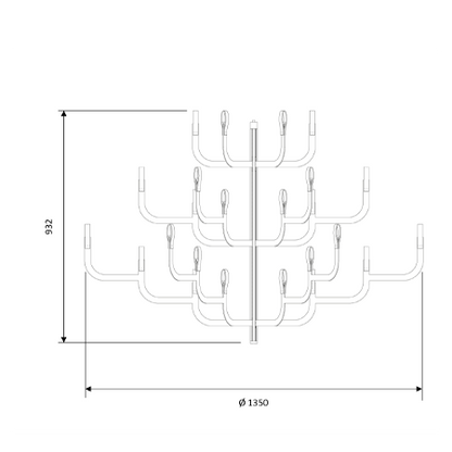 Luceplan J-us sospensione