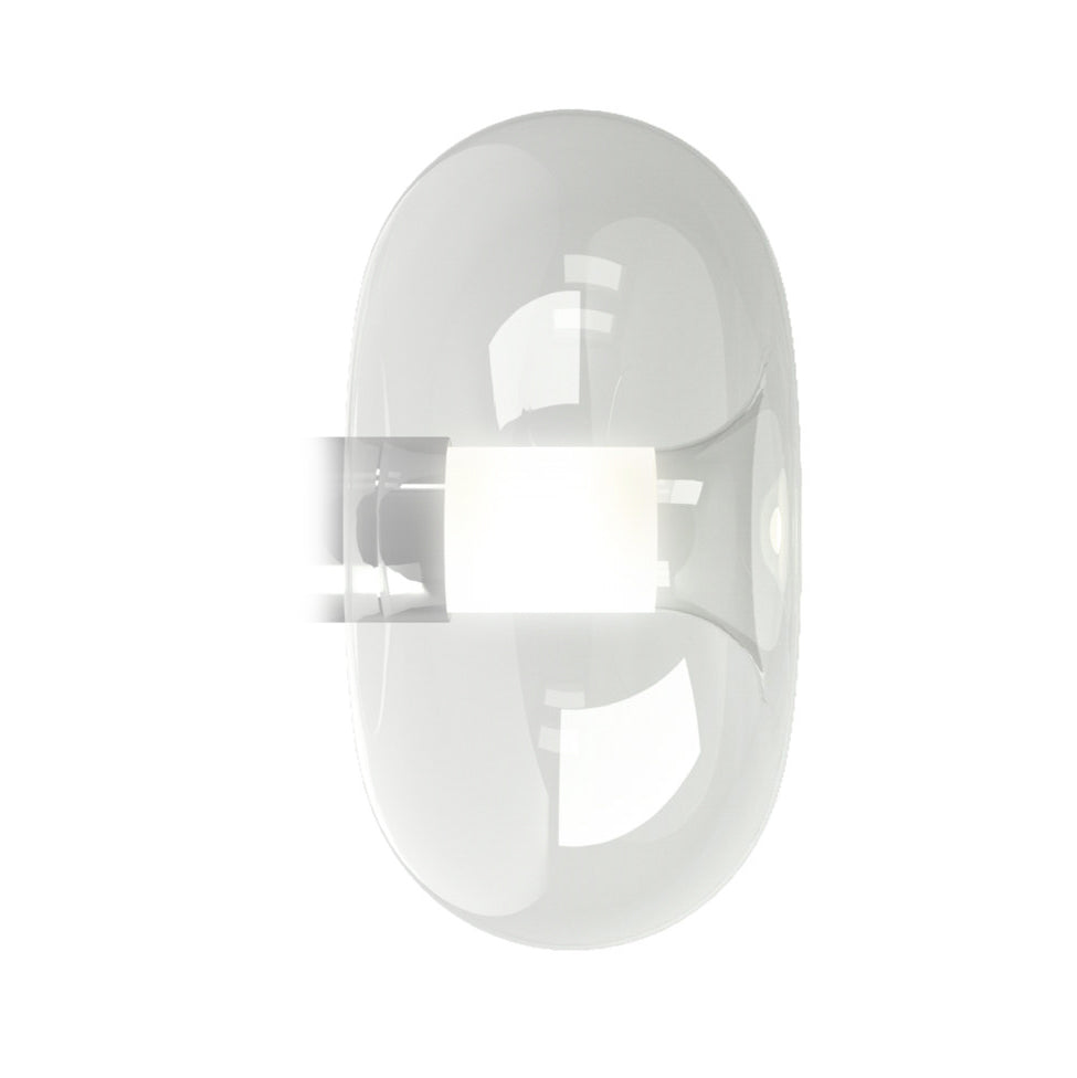 Fontana Arte Fontanella Parete / plafone d. cm 26 vetro diffusore di ricambio