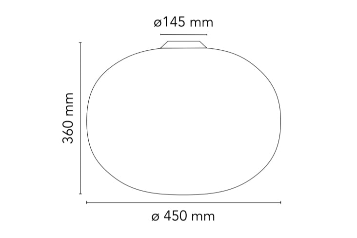 FLOS Glo-Ball Parete / Soffitto