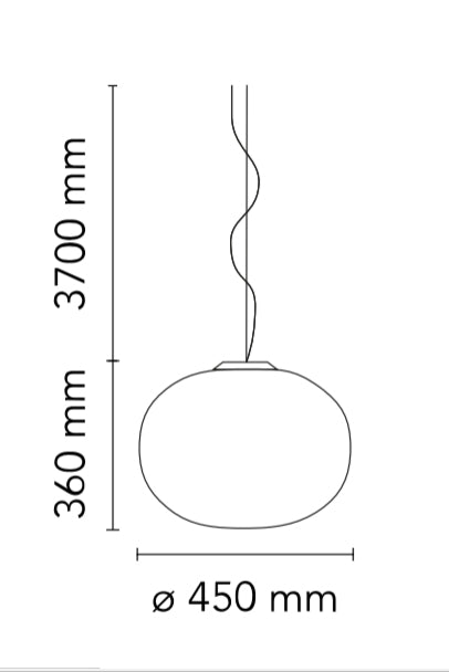 FLOS Glo-Ball Sospensione