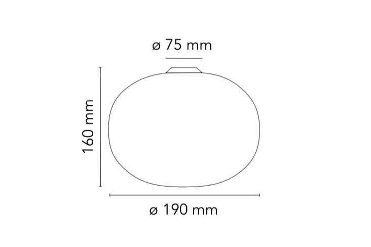 FLOS Glo-Ball Parete / Soffitto