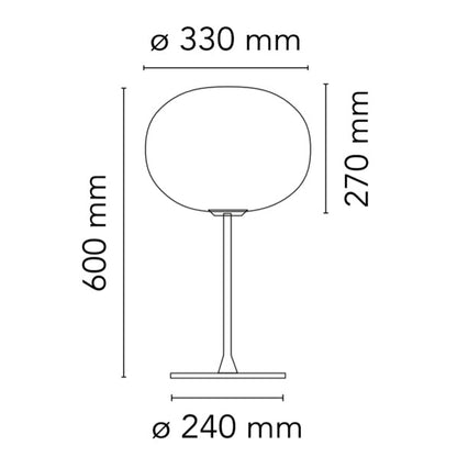 FLOS Glo-Ball Tavolo