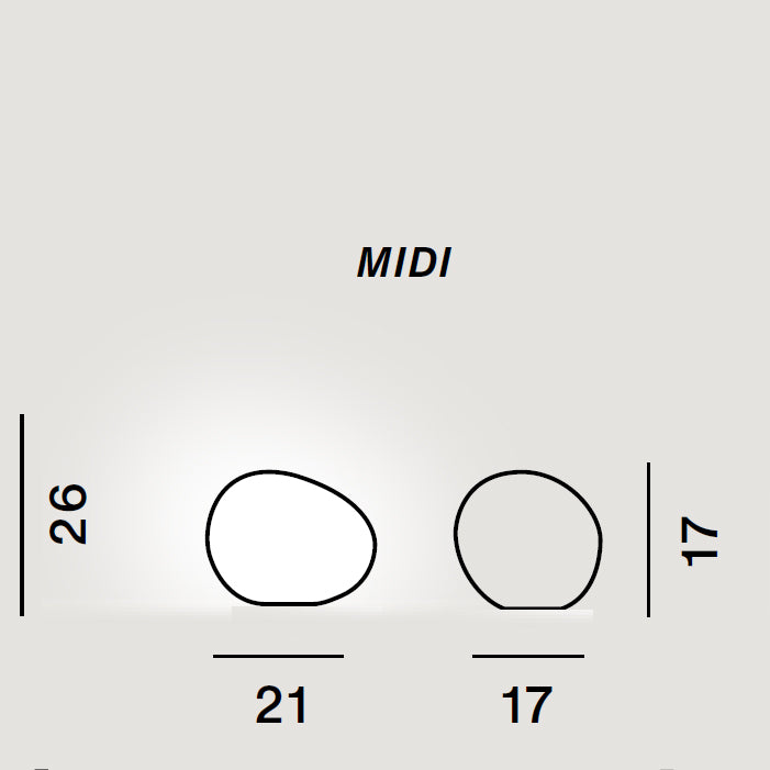 Foscarini Gregg Tavolo ricambio vetro diffusore