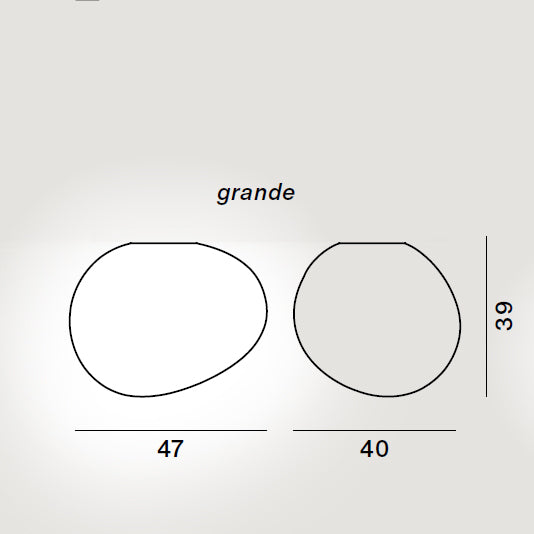 Foscarini Gregg Soffitto / Parete  ricambio vetro diffusore
