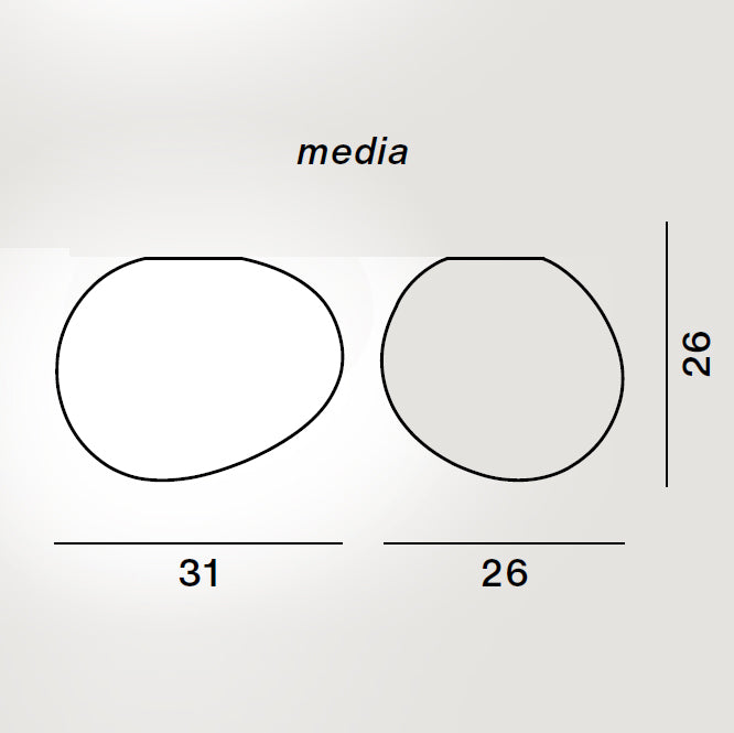 Foscarini Gregg Soffitto / Parete  ricambio vetro diffusore