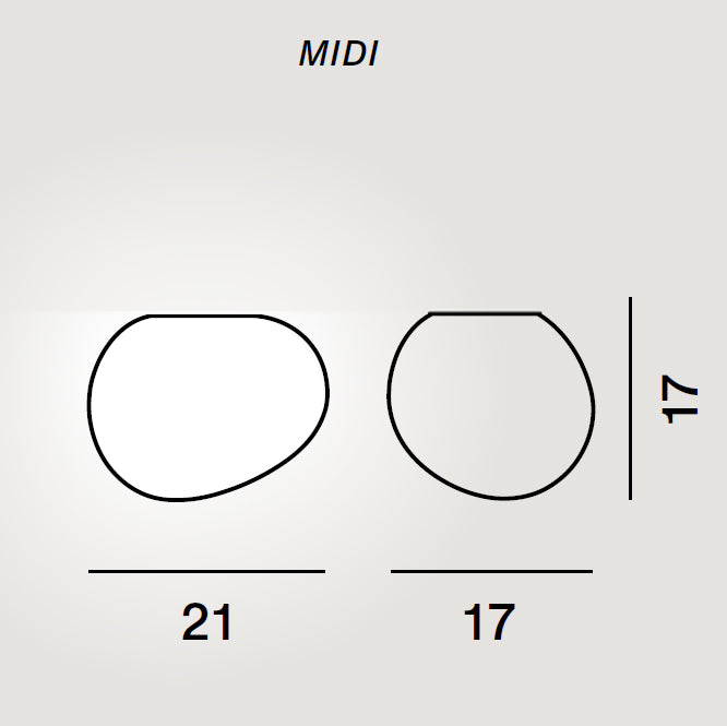 Foscarini Gregg Soffitto / Parete  ricambio vetro diffusore