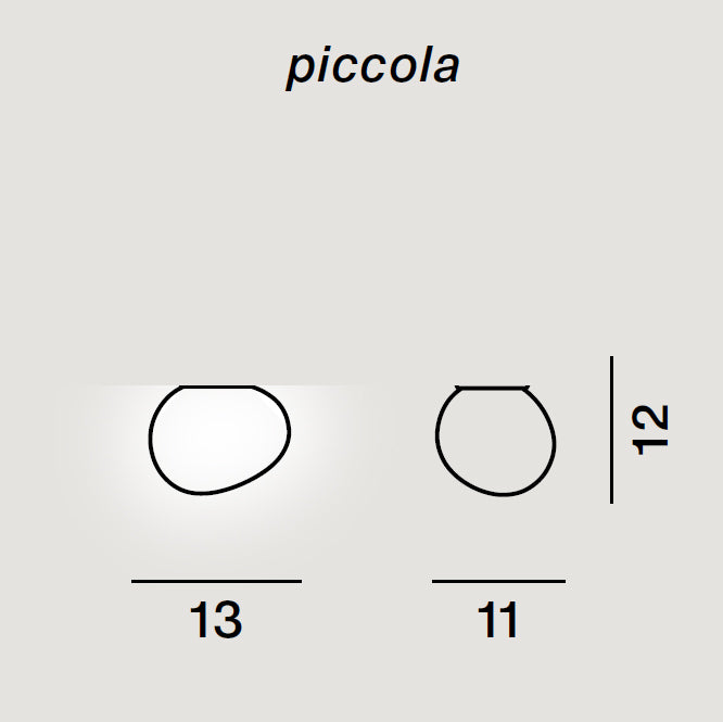 Foscarini Gregg Soffitto / Parete  ricambio vetro diffusore