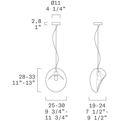 Leucos Lightbody S suspension