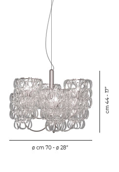 Vistosi Minigiogali suspension 