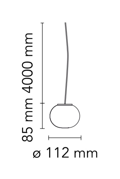 FLOS Glo-Ball Sospensione