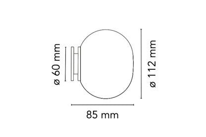FLOS Glo-Ball Parete / Soffitto