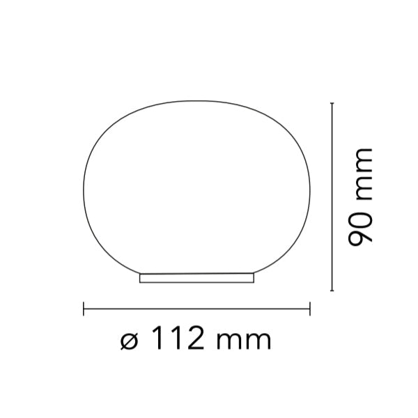 FLOS Glo-Ball Tavolo