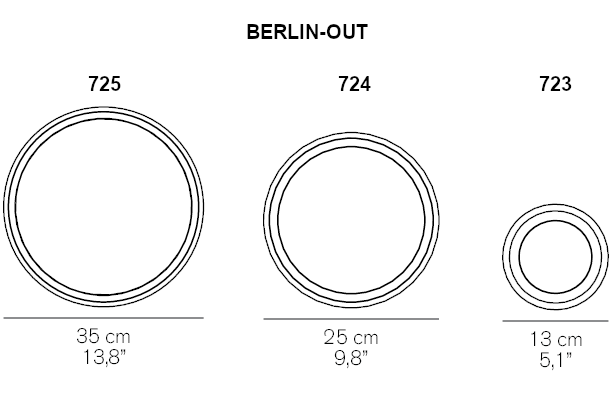 Oluce Berlin-Out parete