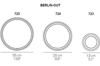 Oluce Berlin-Out parete