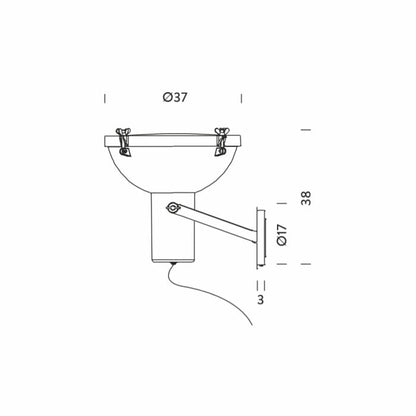Nemo Projecteur 365 parete / soffitto IP54