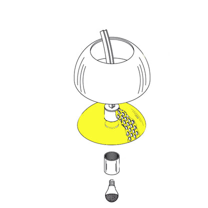 FLOS Arco Ricambio Griglia Lucidata