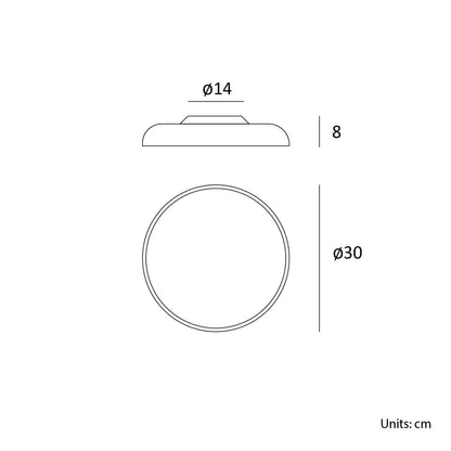 Lumen Center Zero 30 soffitto