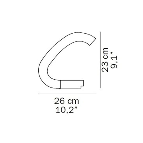 Oluce Acrilica 281 tavolo