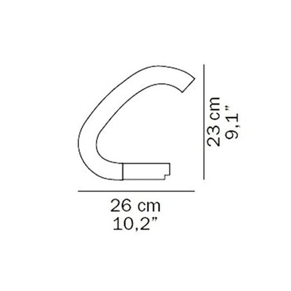 Oluce Acrilica 281 table