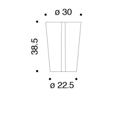 Danese Milano Bincan Umbrella stand