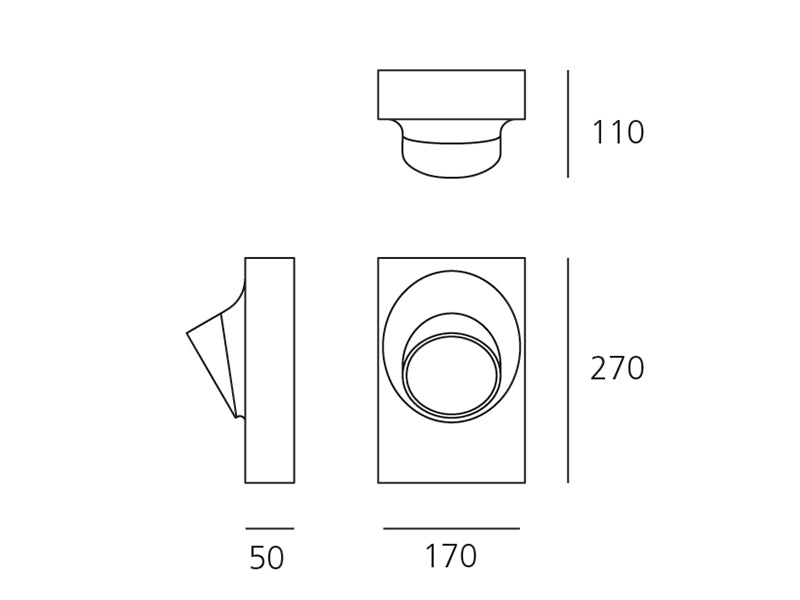 Artemide Ciclope parete