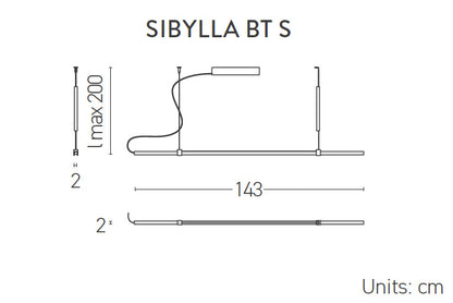 Lumen Center Sybilla suspension