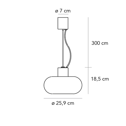 Fontana Arte Fountain suspension