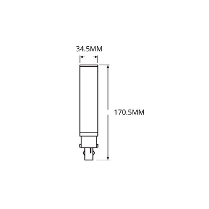 Osram  DULUX-D LED 230v 10w G24d-3