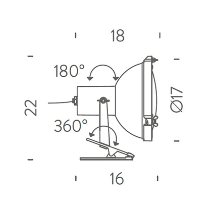 Nemo Projecteur 165 Pinza