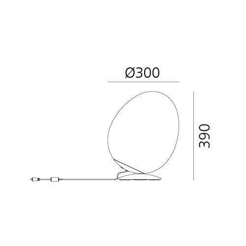 Artemide Stellar Nebula tavolo