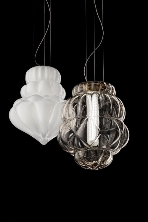 Barovier & Toso Vallonné Opale sospensione