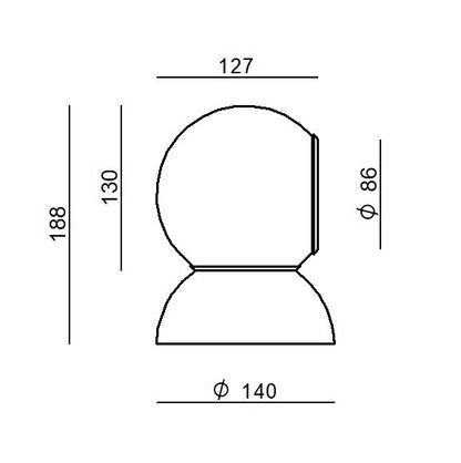 Stilnovo Gravitino 541 Parete/Soffitto