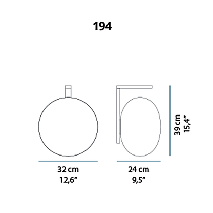 Oluce Alba parete / soffitto