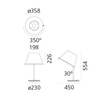 Artemide Choose table