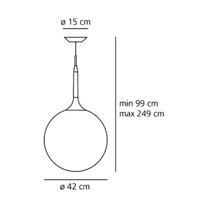 Artemide Castore sospensione