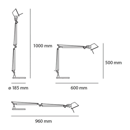 Artemide Tolomeo Midi LED Table 